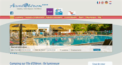 Desktop Screenshot of camping-airotel-oleron.com